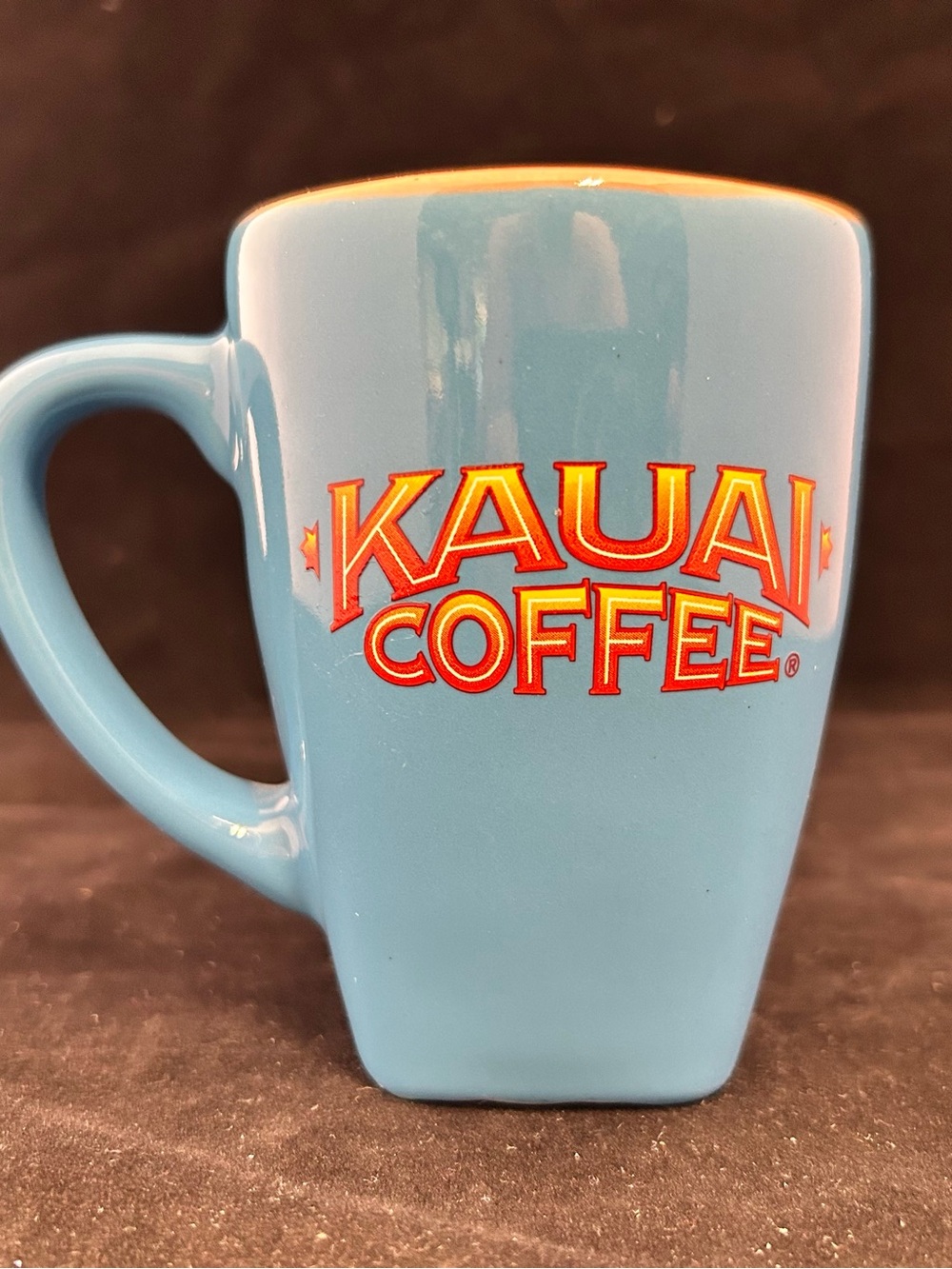 Kauai Coffee Light Blue Ceramic Mug